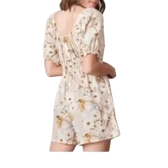 Spartina 449 Audrey Romper Linen floral - Picture 2 of 10
